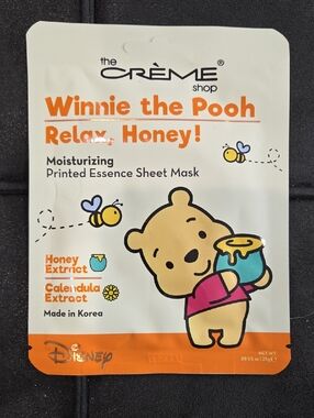 The Crème Shop Winnie the Pooh Relax Honey Moisturizing Sheet Mask